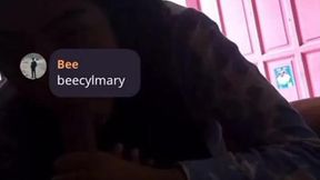 Hijabi MILF slobbers on and rides cock in private room