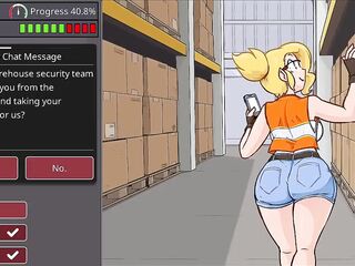Large breasts large butt hotty screws 2 massive schlongs - barely working gameplay level two