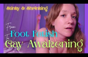 Stinky and Shrinking Foot Fetish Gay Awakening