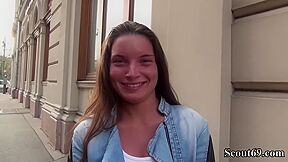 Entice Slender Anita B To Anal Screw At Fake Model Casting