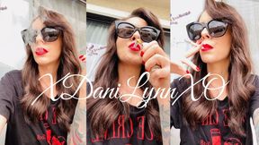 Smoking Closeup Outside