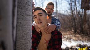 Hunky Woodsmen Get Wild - Cabin Sex with Sean Cody