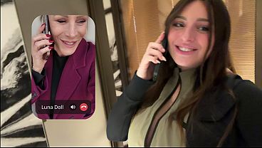 Threesome With Victoria Nova And Gaby On Valentine'_s Day - Luna Doll