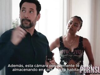 Stepdad's Forbidden Glimpses. Spanish sub. To watch in: pornsuborg