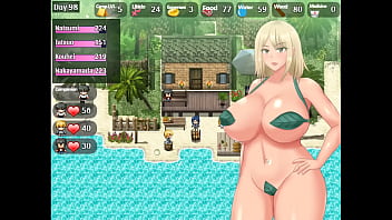 The Castaway Married Gal&#039_s Netorare Story [ NTR hentai game] Ep.26 he milked her gigantic breasts while sucking them