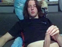 Hunk Surfer's Solo Webcam Show