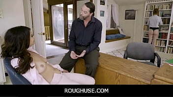 RoughUse -Freeuse Fucking My New Teen Employee At Work - Cierra Bell, Violet Starr, Jack Vegas