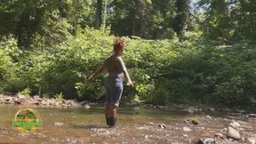 Temptress Mango Is A River Goddess - Ebony Goddess Worship & ASMR