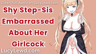 Shy Step Sister Chokes On Her Girlcock Raw ASMR Audio Rough Fuck