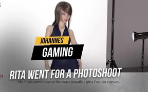 Nubian babe Rita gets dominated in a 3D animation photoshoot