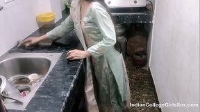Real Sexy Indian Bhabhi Hot Kitchen Sex With Her Devar In Hindi Audio