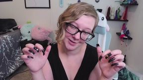 Long Hawk Curved Nails JOI