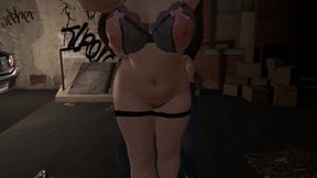 Sexy Plump Cougar Pounded Hard in the Streets