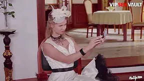 Czech Blonde Is Horny And Wants Her Pussy Fucked With Violette Pure