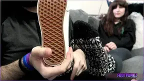 Amateur Xena Tickled and Worshiped