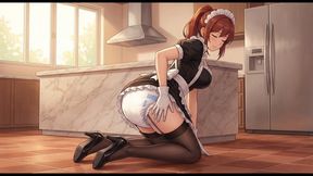 Diaper Confessions #108: Maid's Secret Diaper Desires Unleashed