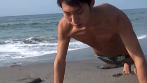 GayAsianNetwork - Nice Leo Ota cumshot stretching
