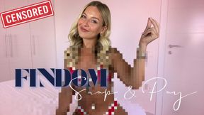 Snap & Pay Findom Drain (Beginners) Censored Beta Safe