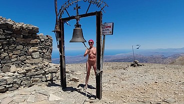 Fucking at the top of Crete!