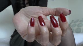 Beautiful Red Fingernails in Summer - Part 3, Lady Victoria Valente