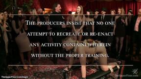 ”Brunette teaches blonde anal bdsm fuck”