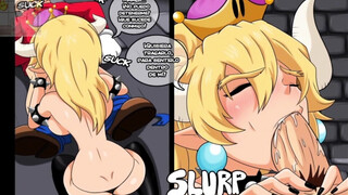 Mario folla con la rubia tetona de Bowsette ep.1