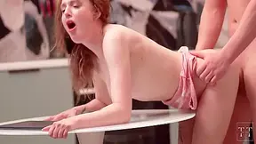 Stepdaughter Didnt Want To Study So I Grounded Her With My Huge Cock