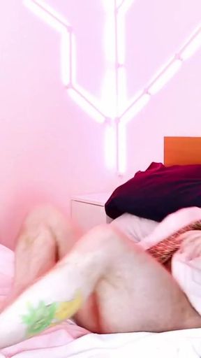 FTM Trans Bear gets Eaten Out by a Hot Cub   Clip 2