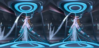 Oh no! Sigrika got stuck inside this tube thing! VR