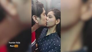 Stranger Girl Kissing Me In The Elevator & Fucked in her Hotel Room