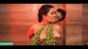 Indian Village Bhabhi Hardcore Sex with Naughty Village Boy! with Clear Audio