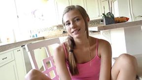 girlfriend Carolina Lips To Balls As She Swallows His Cock Whole