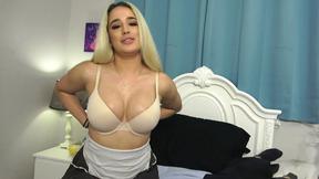 ”Yes step sister, show them to me. Finally!”