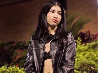 Anal creampie- Small Lalin girl has vaginal and booty slam with her stepbrother 'cuz her boyfriend stood her up!