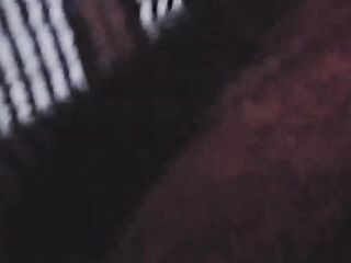 Steph Ann plays with herself outside