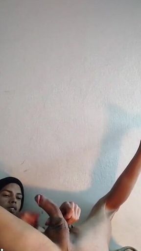 I Was at Home, Chilling, Showing off My Feet, I Really Enjoyed It.