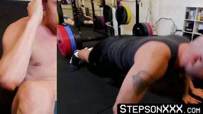 StepsonXXX.com - Asher Day spitroasted by Jax Phoenix and Ryan St Michael