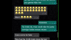 CONVERSA TIA CACHORRA DANDO PRO SOBRINHO NO ANIVERS&Aacute_RIO DELE WHATSAPP ZAP ZAP