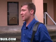 BAIT BUS - Straight Bait Accountant Trevor Knight Wants Pussy, Gets Dick