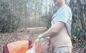 Outdoor Sucking Leafs to Anal Pumping on the Car Rough and Hard