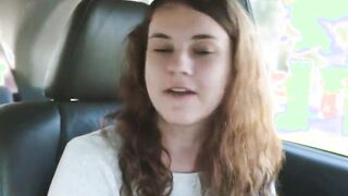 cute teen sucks her stepdad for a car