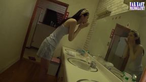 Elegant Gulp Night with a Craving Single Mom Savoring Warm Essence Under the Open Sky Ep-5