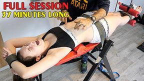 OUR TICKLISH PARTNER FELINE IS THE ABSOLUTE TICKLE TOY : FULL SESSION