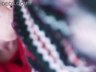 Cute trans gal suck a large schlong in advance of a coarse anal pounding