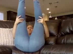 Girl farting
