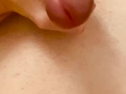 Wichsen vor dem Einschlafen