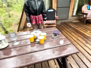 Undress Beer Pong Defiance: See Hawt Dares and Hilarious Fails in This Wild YouTube Show Pt2