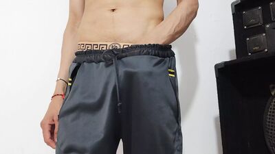 Big thick penis of young man touching each other very excited