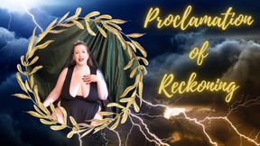 Proclamation of Reckoning