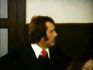 Vintage German - courtroom fuckfest